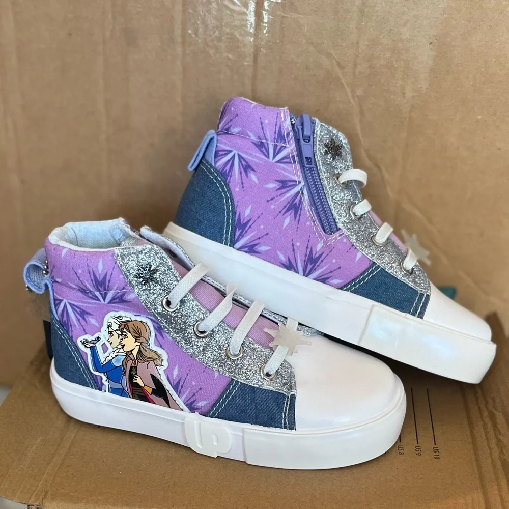 DIDNEY Frozen Elsa Shoes Size Toddler 10 Girls NEW w/ TAGS in BOX - Picture 1 of 4
